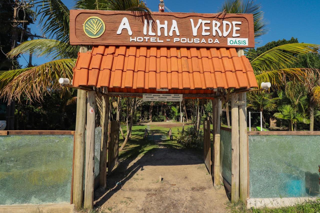 A Ilha Verde Hotel Pousada Na Praia Ilha do Mel Zewnętrze zdjęcie