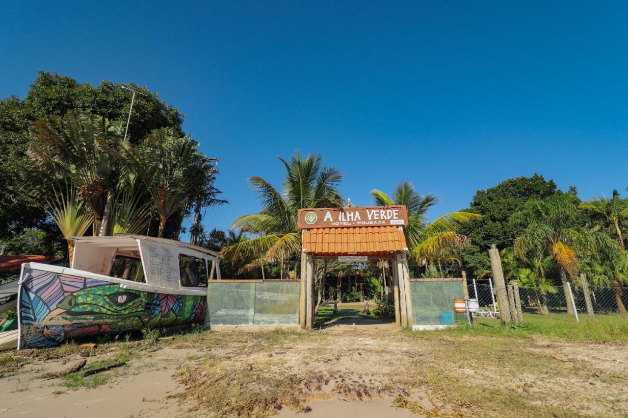 A Ilha Verde Hotel Pousada Na Praia Ilha do Mel Zewnętrze zdjęcie