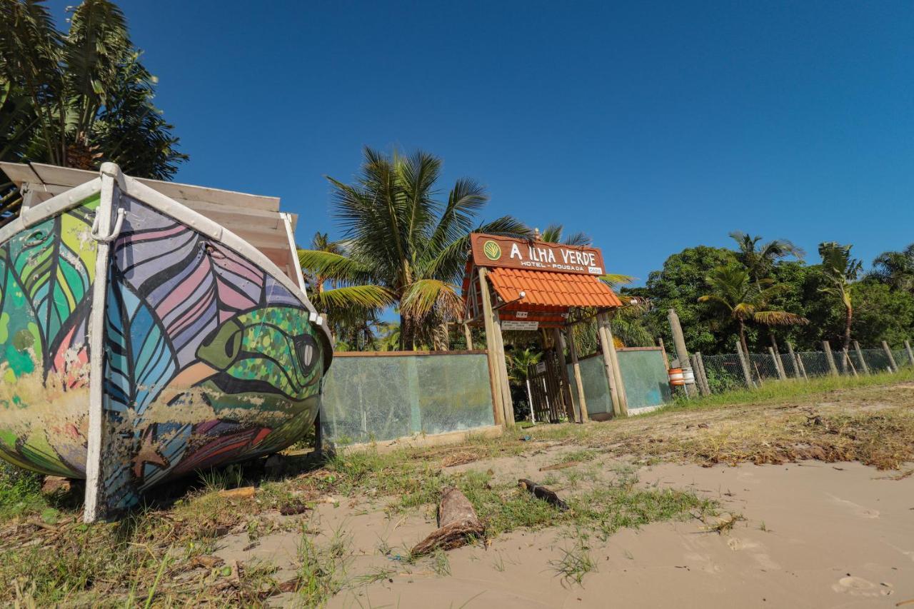 A Ilha Verde Hotel Pousada Na Praia Ilha do Mel Zewnętrze zdjęcie